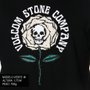 Camiseta Volcom Slim Skull Flower Preto