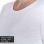 Camiseta Volcom Solid Stone M/L Feminina Branco