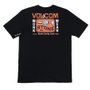 Camiseta Volcom Workwear Nailed Preto