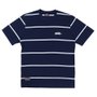 Camiseta Wats Listra Tag Listrado Azul