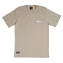 Camiseta Wats Logo Boton Bege