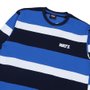 Camiseta Wats Logo M/L Listrado Azul