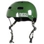 Capacete Niggli Pads Iron Pro Brilho Verde/Camuflado