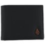 Carteira Volcom Block Stone Preto