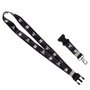Chaveiro Rock City 15 Years Checker Preto/Branco