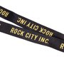 Chaveiro Rock City Inc Checker Preto/Amarelo