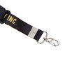 Chaveiro Rock City Inc Checker Preto/Amarelo