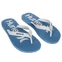Chinelo Hurley One&Only Denim Azul/Branco