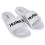 Chinelo Hurley One&Only Slide Branco/Preto