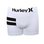 Cueca Hurley Seamless Boxer Cós Largo Branco/Preto