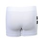 Cueca Hurley Seamless Boxer Cós Largo Branco/Preto