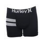 Cueca Hurley Seamless Boxer Cós Largo Preto/Cinza