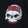Camiseta Rebel Foundation Caveira Preto
