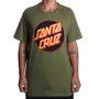 Camiseta Santa Cruz Classic Dot Verde Oliva