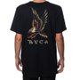 Camiseta RVCA Bert Eagle Preto