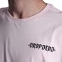 Camiseta Drop Dead Script Rosa