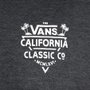 Camiseta Vans Cali Classic Chumbo Mescla