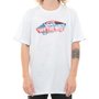 Camiseta Vans Otw Sunset Stripe  Branco
