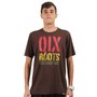 Camiseta Qix Roots Marrom