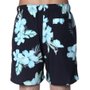 Bermuda Shorts Insane Water Floral Preto/Verde