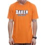 Camiseta Baker Bassic Logo Laranja