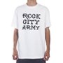 Camiseta Rock City Big Army Branco