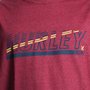 Camiseta Hurley Launch Vermelho Mescla