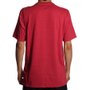 Camiseta Hurley Silk O&O Cross Wind Vermelho Mescla