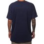 Camiseta Mitchell & Ness Diagonal Sweep Azul Marinho