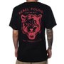 Camiseta Rebel Foundation Custom Tiger Preto