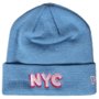 Gorro New Era New York City Nyc Sweet Winter Azul Claro