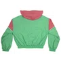 Jaqueta Child Tactel Feminina Star Trackpants Verde/Rosa