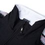Jaqueta High Zipped Jacket Stripes Preto