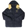Jaqueta New Era Puffer Mlb Brooklyn Dodgers Core Preto/Amarelo