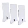 Kit Meia Volcom Cotton Blend 3pk Branco