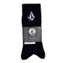 Kit Meia Volcom Cotton Blend Preto
