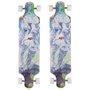 Longboard Hondar Freestyle 40" Água Viva Silver/White