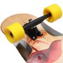 Longboard Hondar Red Bird Ii Freestyle 40" Vermelho/Preto/Amarelo