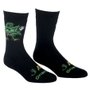 Meia Gnarly Jah Preto/Verde