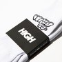Meia High Graff Branco