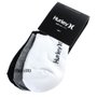 Meia Hurley Nike Dri-Fit Soquete Kit 3 Pares Preto/Branco/Mescla