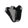 Meia Hurley O&O Invisível 3 Pack Preto/Cinza Mescla