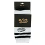 Meia Lost Full Branding Branco/Preto