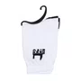 Meia Rock City Logo Infantil Branco/Preto