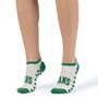 Meia Vans Buggin Out Canoodle 3 Pack Verde/Amarelo/Azul