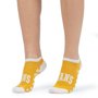 Meia Vans Buggin Out Canoodle 3 Pack Verde/Amarelo/Azul