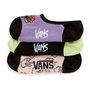 Meia Vans Bugging Out Canoodle Roxo/Preto/Rosa