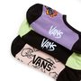 Meia Vans Bugging Out Canoodle Roxo/Preto/Rosa