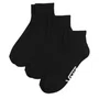 Meia Vans Classic Ankle 3 Pk Preto
