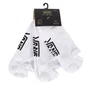 Meia Vans Classic Kick Crew 3Pk Branco